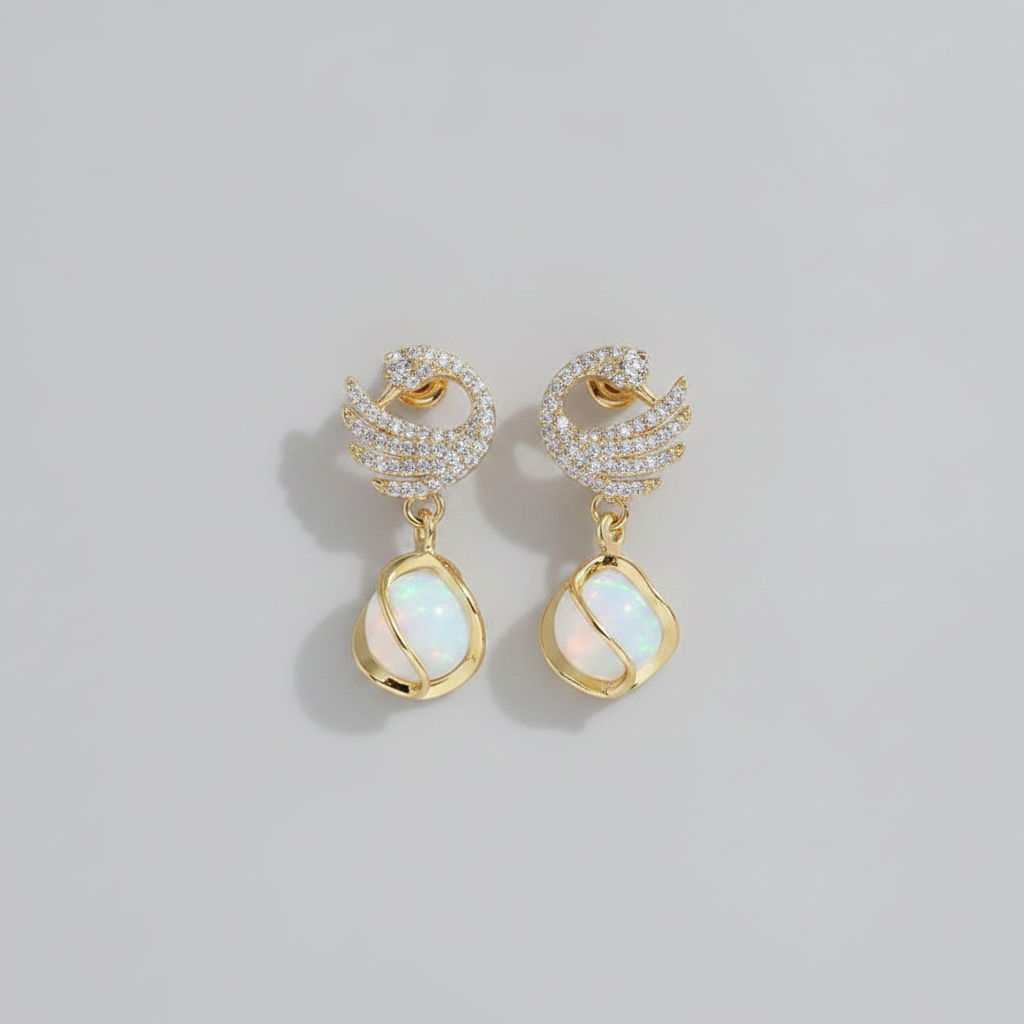 Pearl Earrings Set