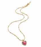ORRAH LUXE Elegant Heart Pendant Necklace for Women